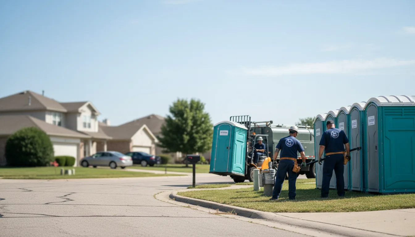 Porta Potty Rental in Abbott, TX near me